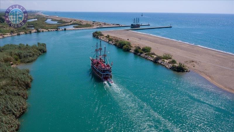 Kelionė laivu Manavgat upe iš Kumkojaus7