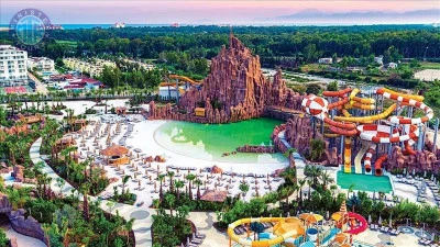 Water park The Land of Legends from Beldibi