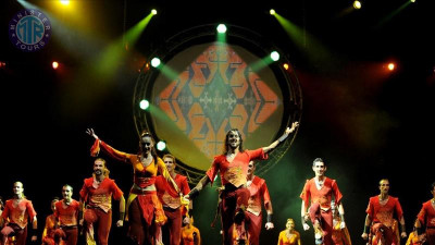 Fire of Anatolia show in Antalya gif