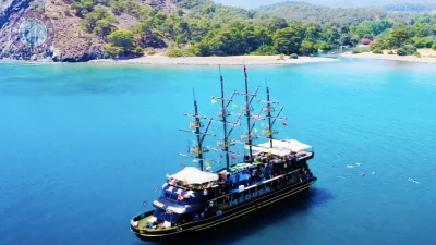 Konyaalti pirate boat trip