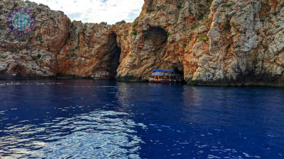 Suluada-øen tyrkiske Maldiverne fra Alanya gif