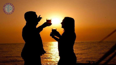 Bateau coucher de soleil Lara