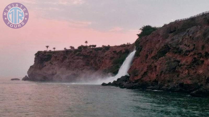 Antalya waterfall boat trip0