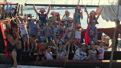 Priate boat tour in Datca