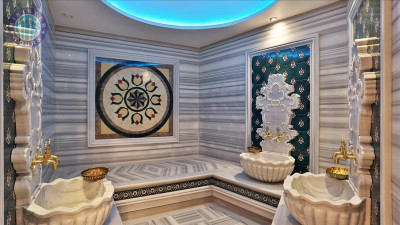 حمام ترکی عثمانی در ایچملر