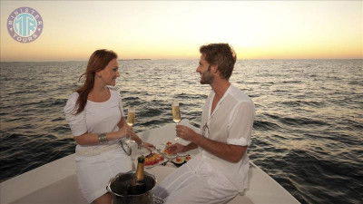 کشتی غروب در کستل