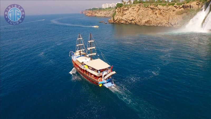 Bådtur i Tyrkiet