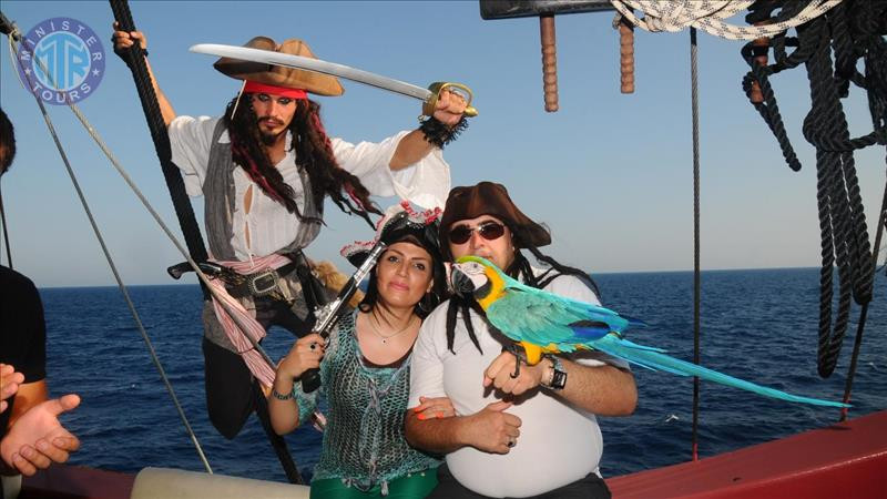 Turkey pirate boat trip